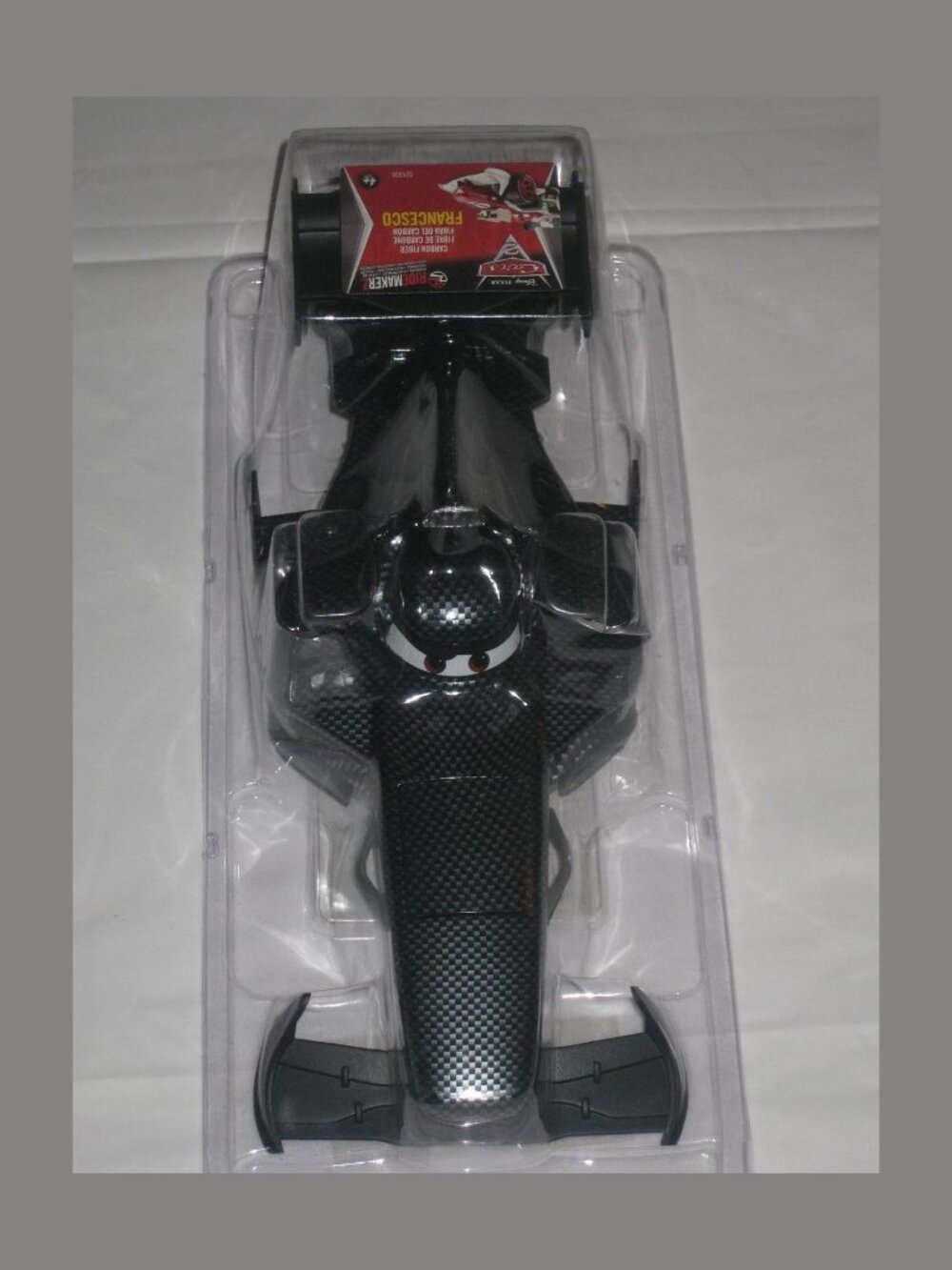 Disney Cars 2 Carbon Fiber Francesco Ridemakerz RC Shell Black NWT
